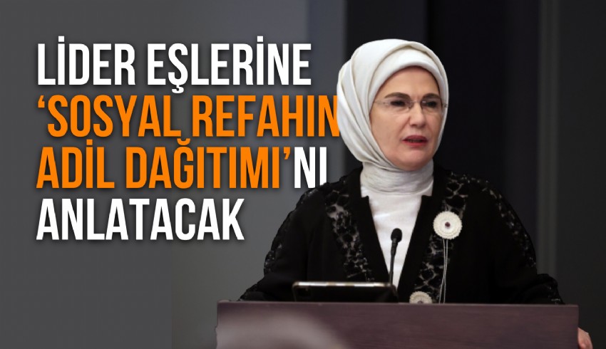Cumhurbaşkanı Recep Tayyip Erdoğan'ın eşi Emine Erdoğan, ABD ziyaretinde lider eşleriyle bir araya gelecek