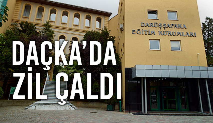 Darüşşafaka'da da ders zili heyecanı yaşanıyor... Bu yıl 225 öğrenci DAÇKA'lı oldu