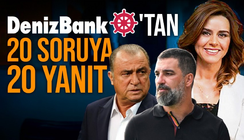 Denizbank Fatih Terim fonu olarak bilinen vurgun ile ilgili ilk kez açıklama yaptı