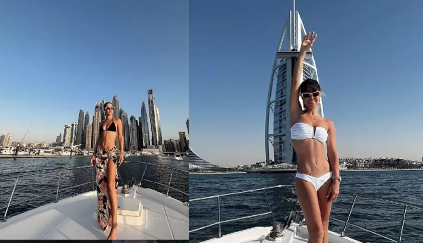 Derya Uluğ Dubai'de yazı bitirmiyor