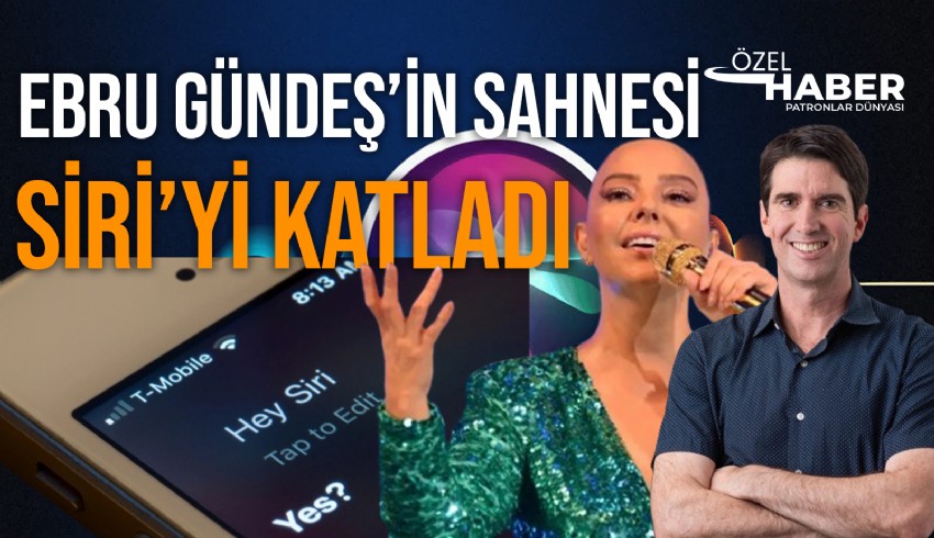 Ebru Gündeş, Siri’nin yaratıcısını katlayacak