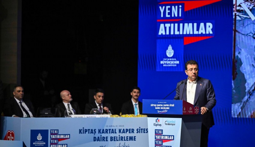 Ekrem İmamoğlu: Bu dönem gitmeye niyetimiz yok