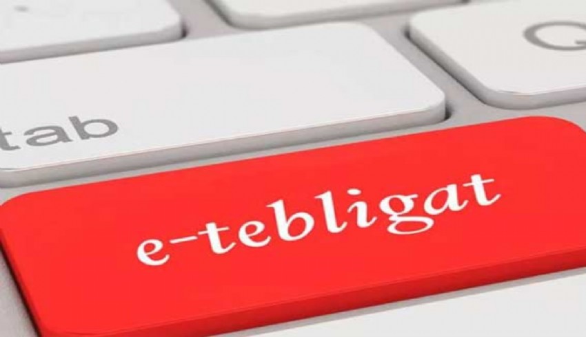 Elektronik tebligatla 3,5 milyar liranın üzerinde tasarruf