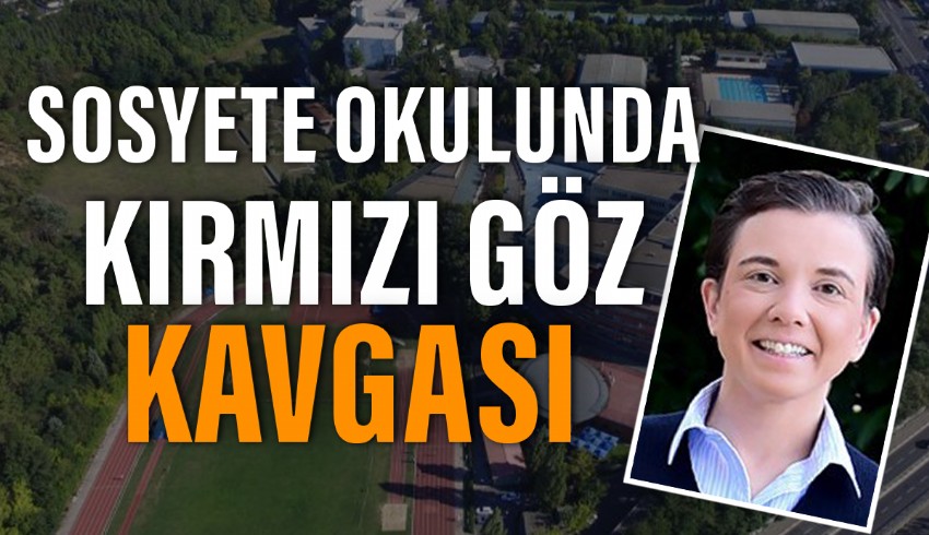 Enka Okulları’nın genel müdürü Esra Tara, “Senin gözlerin neden kırmızı” diye sordu ortalık karıştı