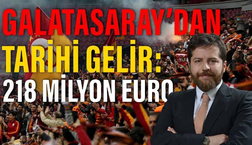 Galatasaray Sportif AŞ Başkan Vekili Erden Timur, futbol kamuoyuna'bizi denetleyin' diye seslenirken, 218 milyon euro gelirle rekor kırdıklarını açıkladı.