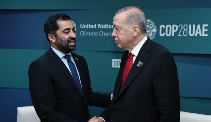 Erdoğan ile görüşen İskoçya Başbakanı’na Cameron’dan tehdit