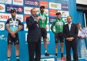 Erdoğan uzatınca ünlü bisikletçi terk etmek istedi