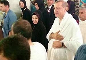 Erdoğan koruma ordusuyla say yaparken görüntülendi