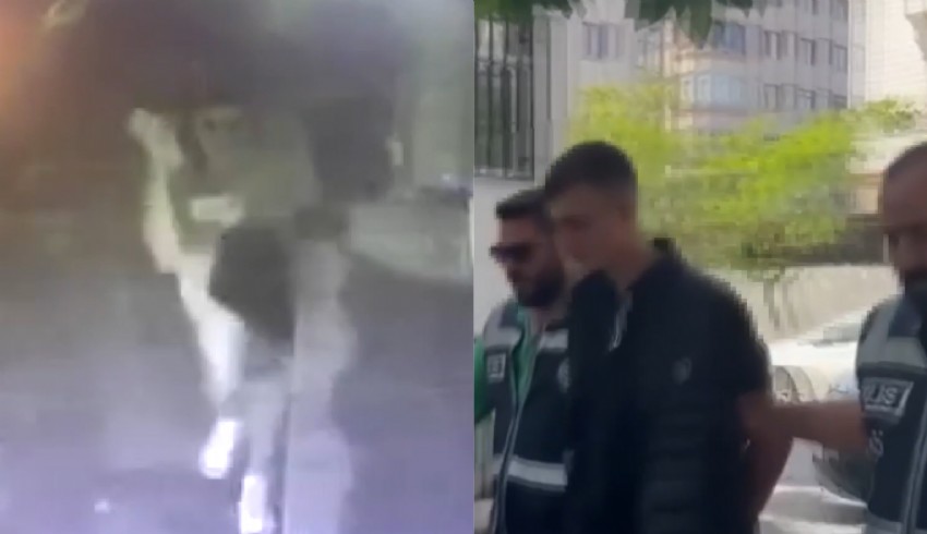 Eski nişanlısını sokakta tüfekle darp etti