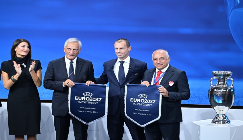 UEFA açıkladı: Euro 2032’nin ev sahibi Türkiye ve İtalya