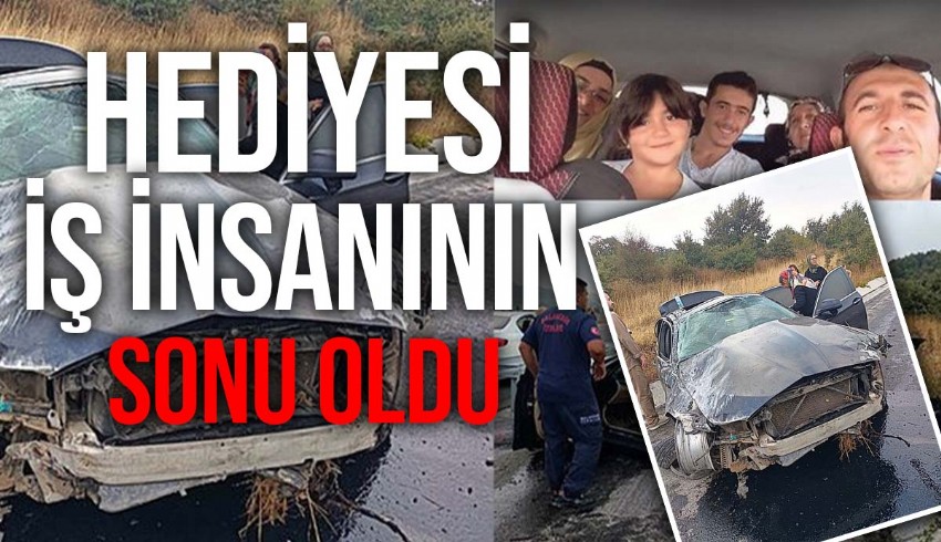 Fabrika sahibi Ali Tecer (44), üniversiteyi kazanan oğlu için lüks bir otomobil satın aldı. Ancak aldığı bu hediye onu ölüme götürdü.