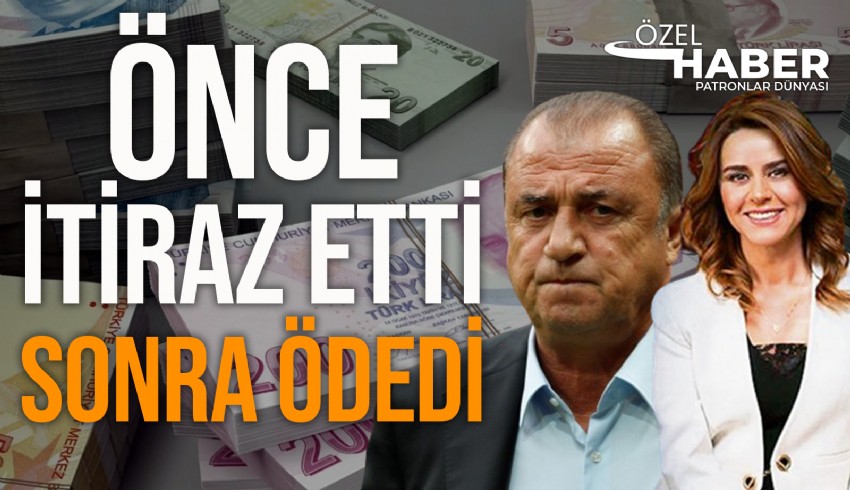Fatih Terim Denizbank'tan kullandığı 40 milyon liralık krediye önce itiraz etti, sonra ödedi