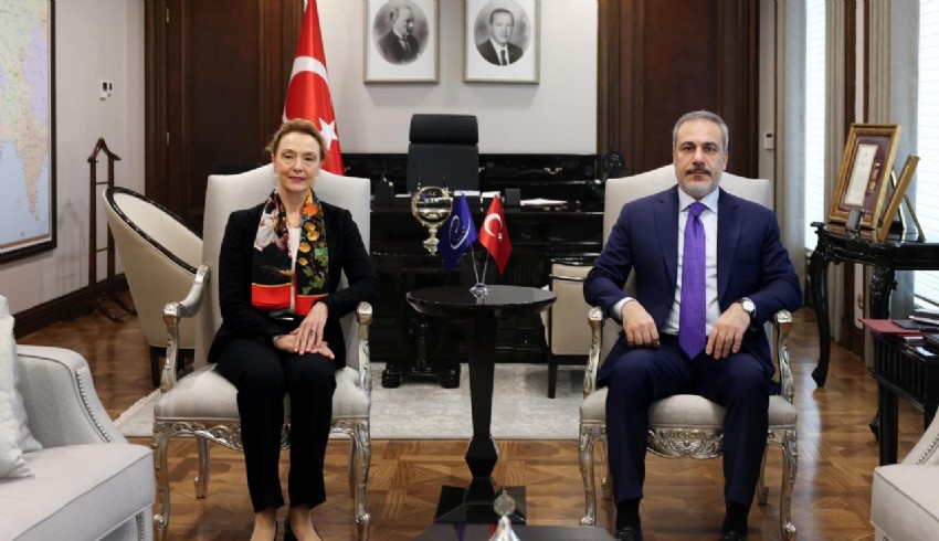 Fidan, Avrupa Konseyi Genel Sekreteri Buric ile görüştü
