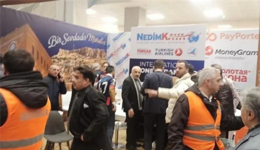 Fuarda iş insanına silahlı saldırı: Saldırgan aranıyor