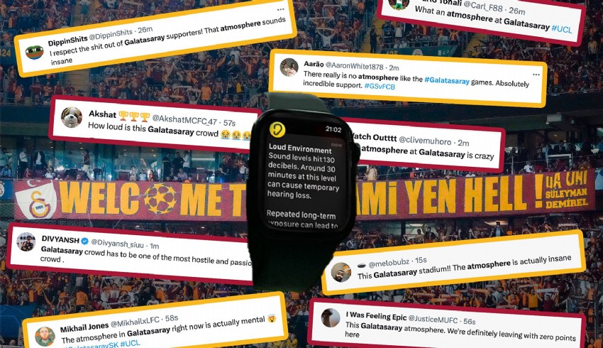 Galatasaray’ın atmosferi dünyayı büyüledi