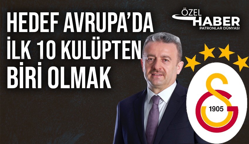 Galatasaray Sportif AŞ Yönetim Kurulu Üyesi ve GSYİAD Başkanı İbrahim Hatipoğlu Patronlar Dünyası'na konuştu