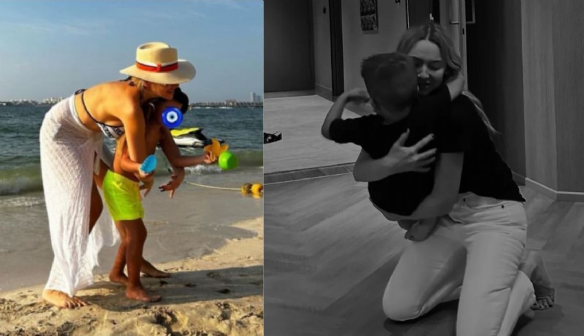 Hadise'nin aile boyu Dubai saadeti