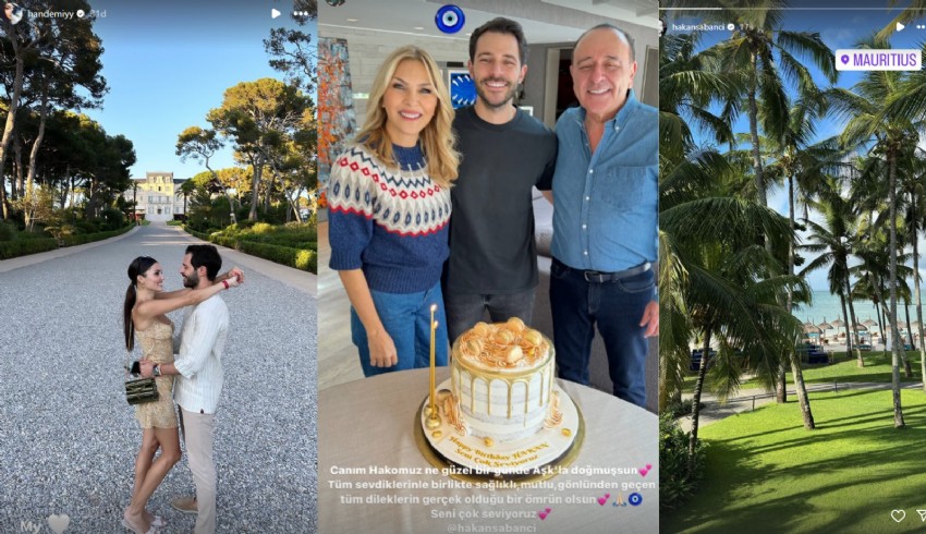 Hakan Sabancı doğum gününü Mauritius'da kutlayacak