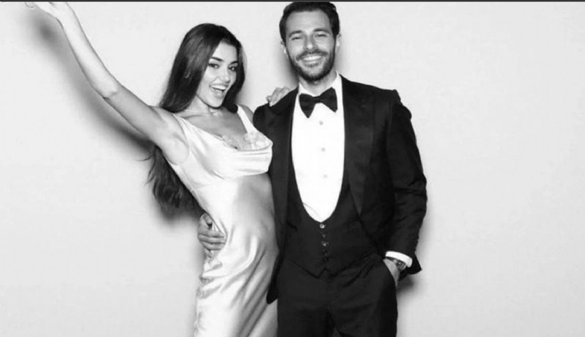 Hande Erçel ve Hakan Sabancı çiftinden yeni kare