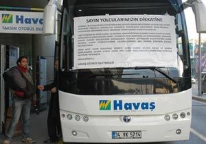 Havaş'tan karara ilginç protesto