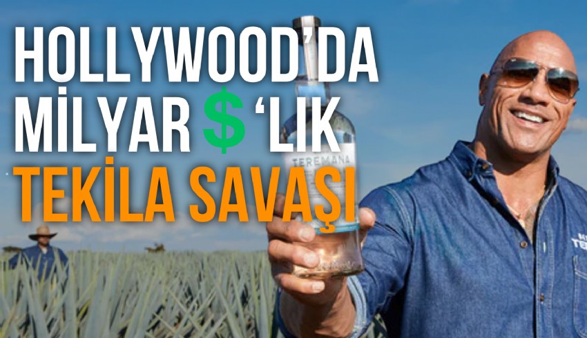 Hollywood'un The Rock'ı oyuncu Dwayne Johnson, tekila markasıyla milyarder olacak