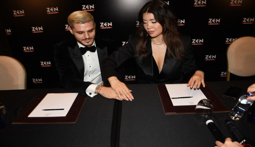 Icardi ile eşi Wanda Nara, marka yüzü oldu