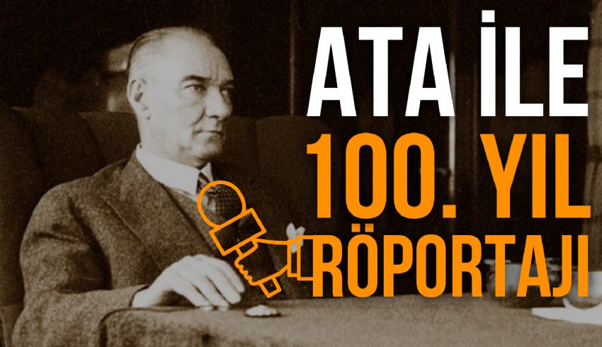 İçerik üreticisi Orbay Soydan Mustafa Kemal Atatürk'ün yapay zeka ile oluşturulmuş sesi ile Cumhuriyet'in 100. yılını ve günümüz sorunlarını konuştuğu bir röportaj gerçekleştirdi
