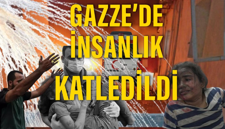 İsrail'in Gazze Şeridi'ndeki El-Mamedani Hastanesine saldırısında en az 500 kişi hayatını kaybetti