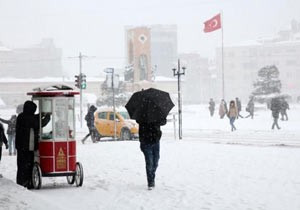 Dikkat! İstanbul’a kar ve fırtına uyarısı!