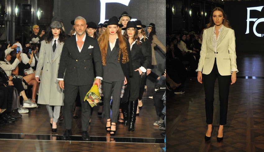 İstanbul'da gangster temalı kelepçeli defile ilgi çekti
