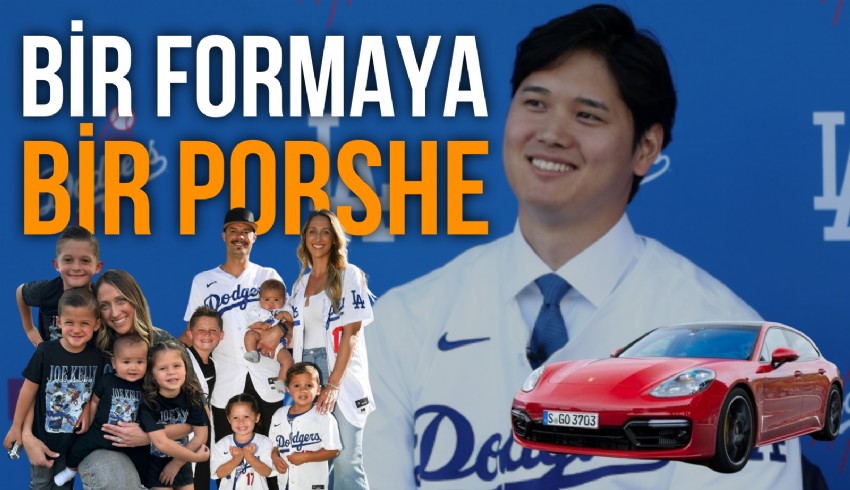 Japon beyzbolcu Shohei Ohtani, takım arkadaşının eşine Porsche marka araba hediye etti