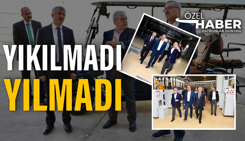 Kahramanmaraş'ta sanayiciler depremlerin izlerini siliyor