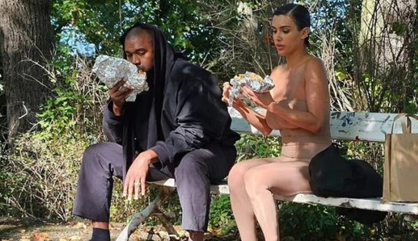 Kanye West ile eşi Bianca Censori, Türk dönercisinde kuyruğa girdi
