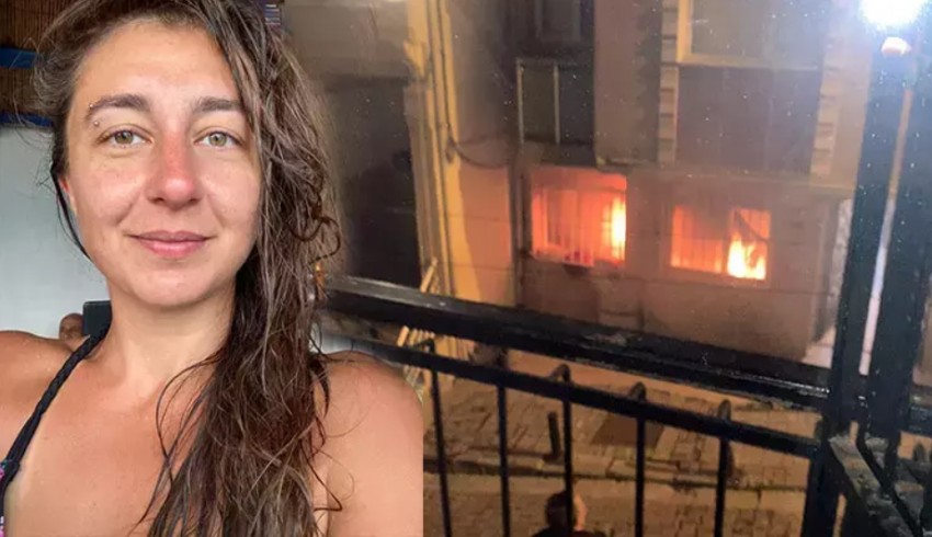 Kargo şirketinin satış müdürü Nazlı yangında hayatını kaybetti