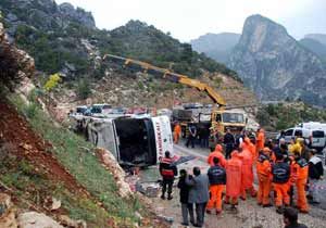 Devrilen otobüste ölen 4 kişi Yurtiçi Kargo müdürü