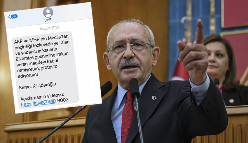Kılıçdaroğlu'ndan cepten 'tezkere' mesajı 