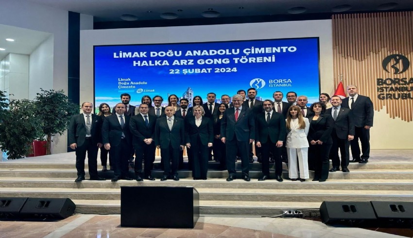 Limak Doğu Anadolu Çimento 3,3 milyon yatırımcıya ulaştı