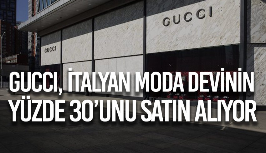 Lüks giyim markası Gucci, İtalyan moda şirketi Valentino'nun yüzde 30 hissesini satın alıyor