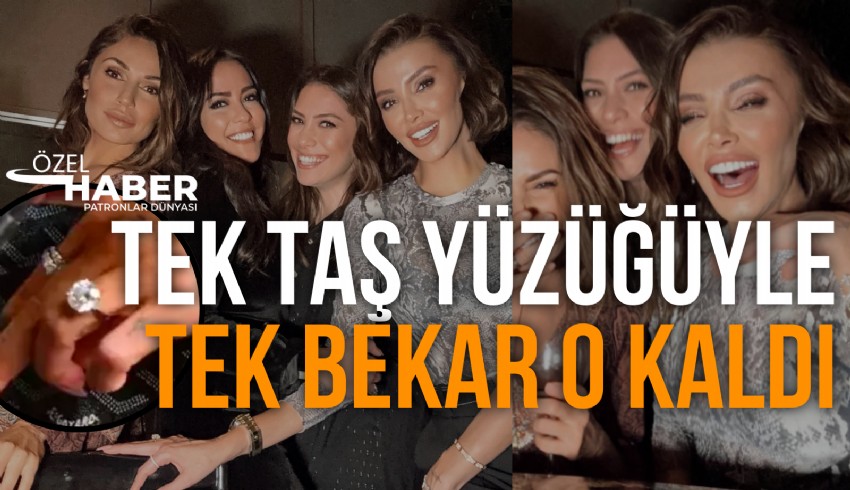 Manken ve model Özge Ulusoy kız arkadaşlarıyla 2023'e veda etti... 41 yaşındaki Ulusoy arkadaşları arasında tek bekar kalan isim oldu