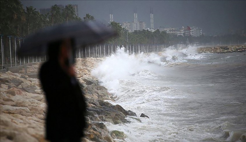 Marmara'nın batısı ve Kuzey Ege için kuvvetli lodos uyarısı