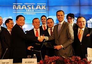 Ağaoğlu'ndan Maslak 1453'te yabancılara 700 Milyon Dolarlık satış