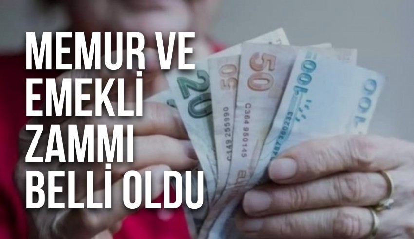 Memur ve memur emeklilerinin 2023-2024 yılları için zam oranı belli oldu