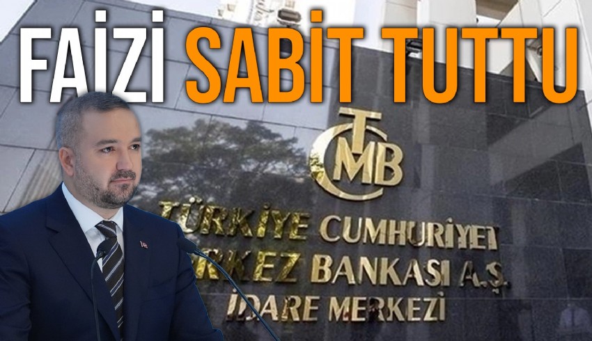 Merkez Bankası, Fatih Karahan başkanlığındaki ilk Para Politikası Kurulu toplantısında faizi sabit tuttu