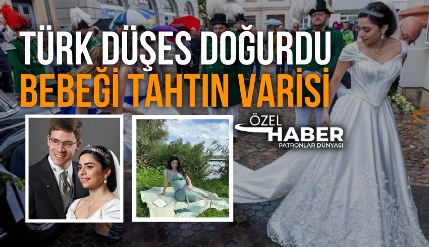 Mersinli Düşes Hande Macit ve Prens George Alexender bebeklerini kucaklarına aldı