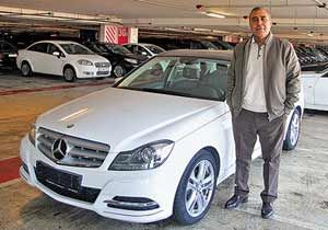 Çalınan Mercedes’ini Suriye’ye gidip satın aldı!