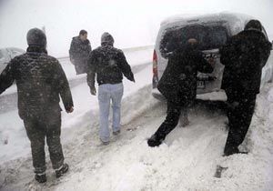 Bursa-İstanbul yolu kapandı