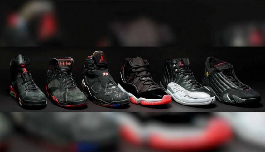 Michael Jordan'ın ayakkabıları rekor fiyata satıldı