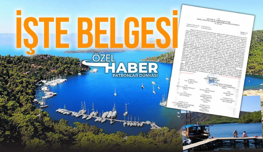 MUÇEV arkeolojik sit alanı ilan edilen Marmaris Karacasöğüt’te inşaat çalışmalarına başladı
