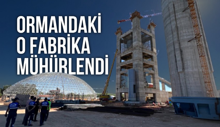 Muğla'nın Menteşe ilçesinde Bayır Deştin bölgesinde kurulmak istenen çimento fabrikası 'ÇED olumlu' raporunun iptali kararının ardından Menteşe Belediyesi ekiplerince mühürlendi