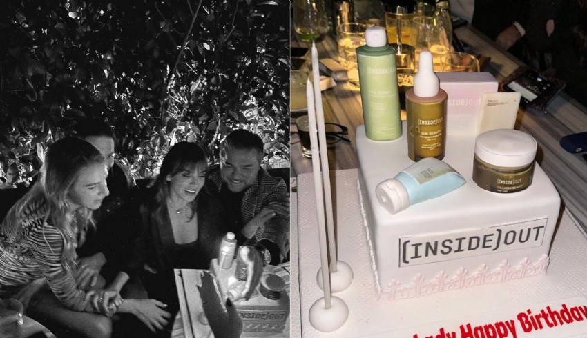 Neslişah Alkoçlar'ın aile boyu doğum günü saadeti